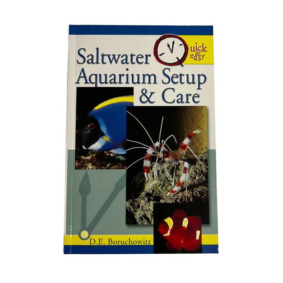 HB Setting Up Saltwater Aquarium/Quick Easy Saltwater Aquarium Setup (2 Books) - Picture 3 of 4